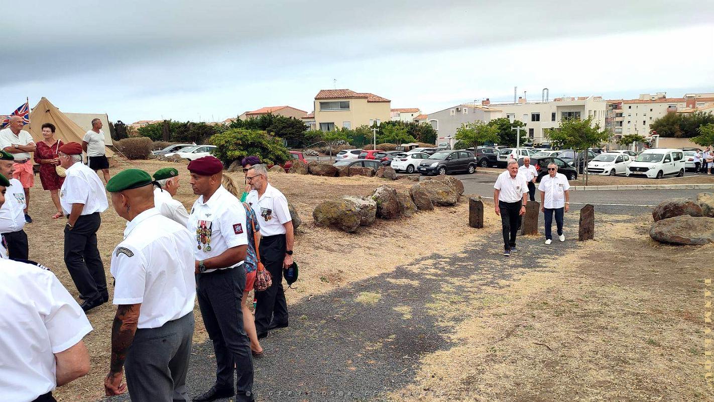 1 Cap Agde - 15 Aout 2023 -  Stele Medailles Militaires - Anniversaire 60 ans (7).jpg